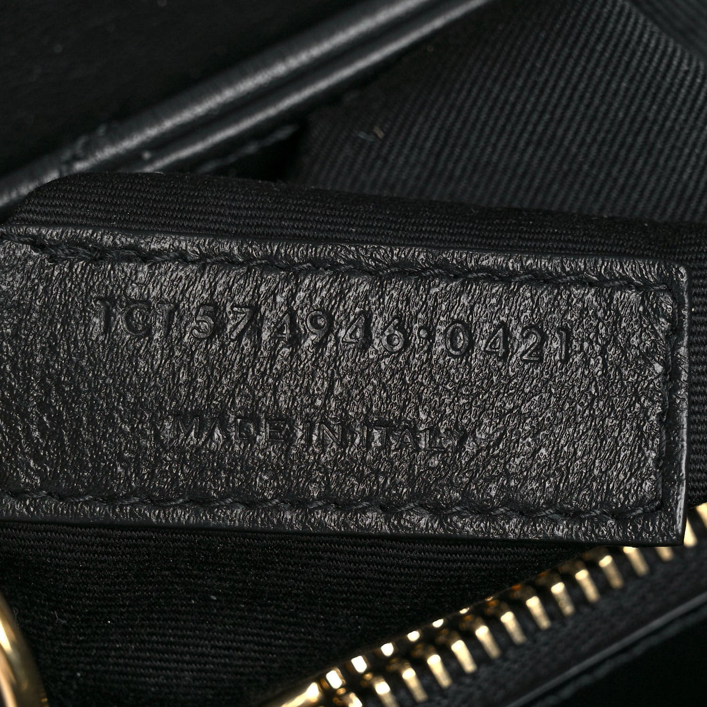 Calfskin Y Quilted Monogram Medium Loulou Chain Satchel Black