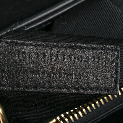 Saint Laurent Calfskin Y Quilted Monogram Medium Loulou Chain Satchel Black 7 of 10
