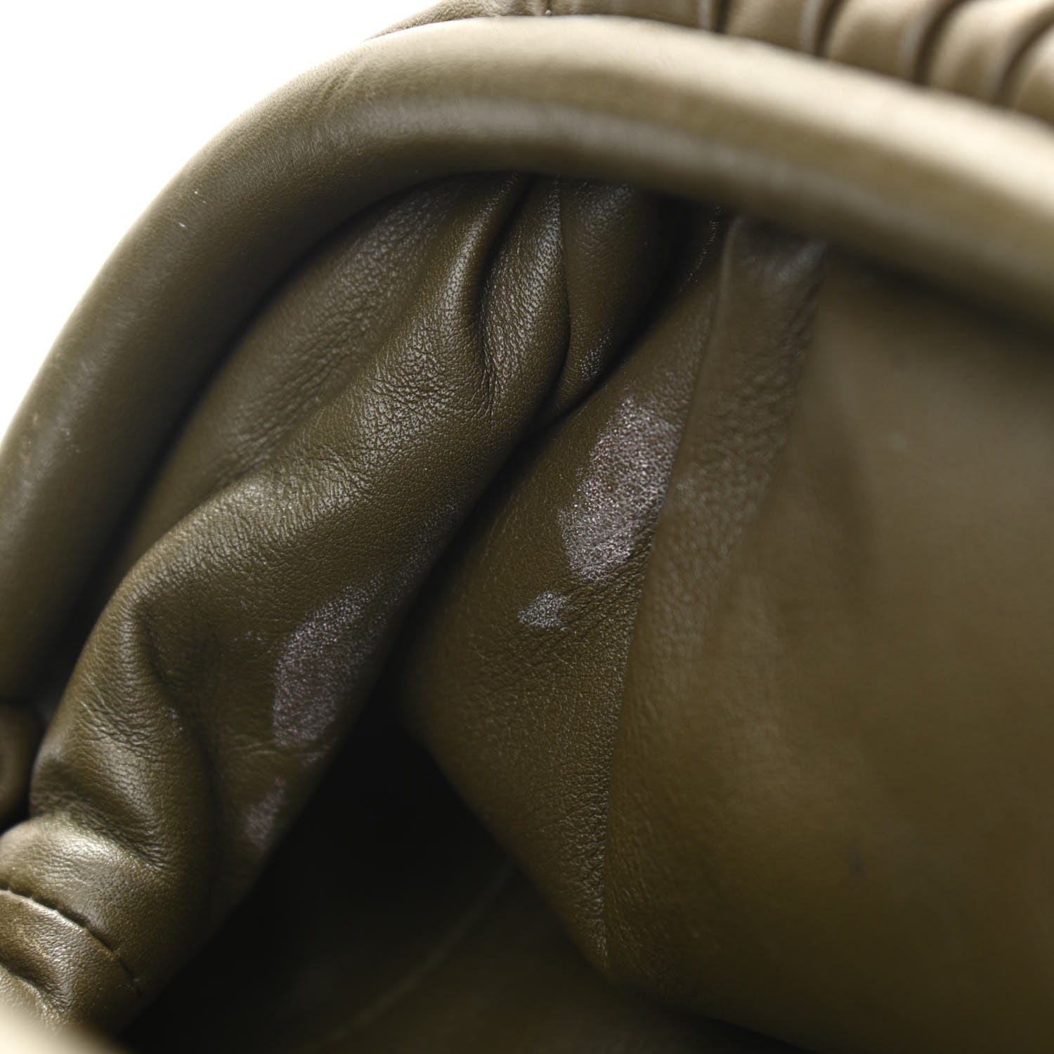 Bottega Veneta Butter Calfskin The Mini Pouch Kaki Fondente 11 of 11