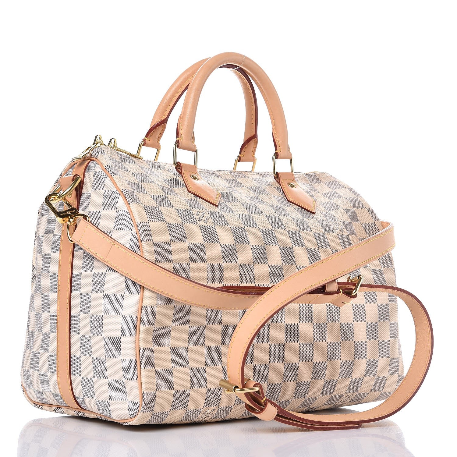 Louis Vuitton Damier Azur Speedy Bandouliere 30 4 of 10