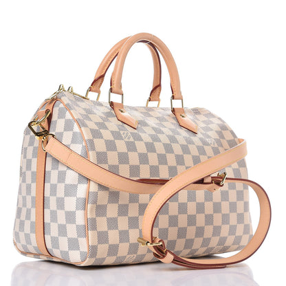 Louis Vuitton Damier Azur Speedy Bandouliere 30 4 of 10