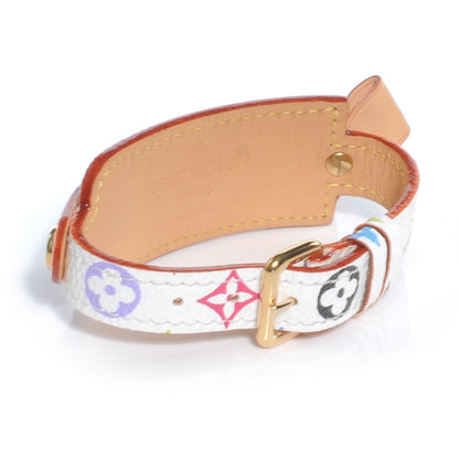 Louis Vuitton Monogram Multicolor Address Bracelet White 4 of 6