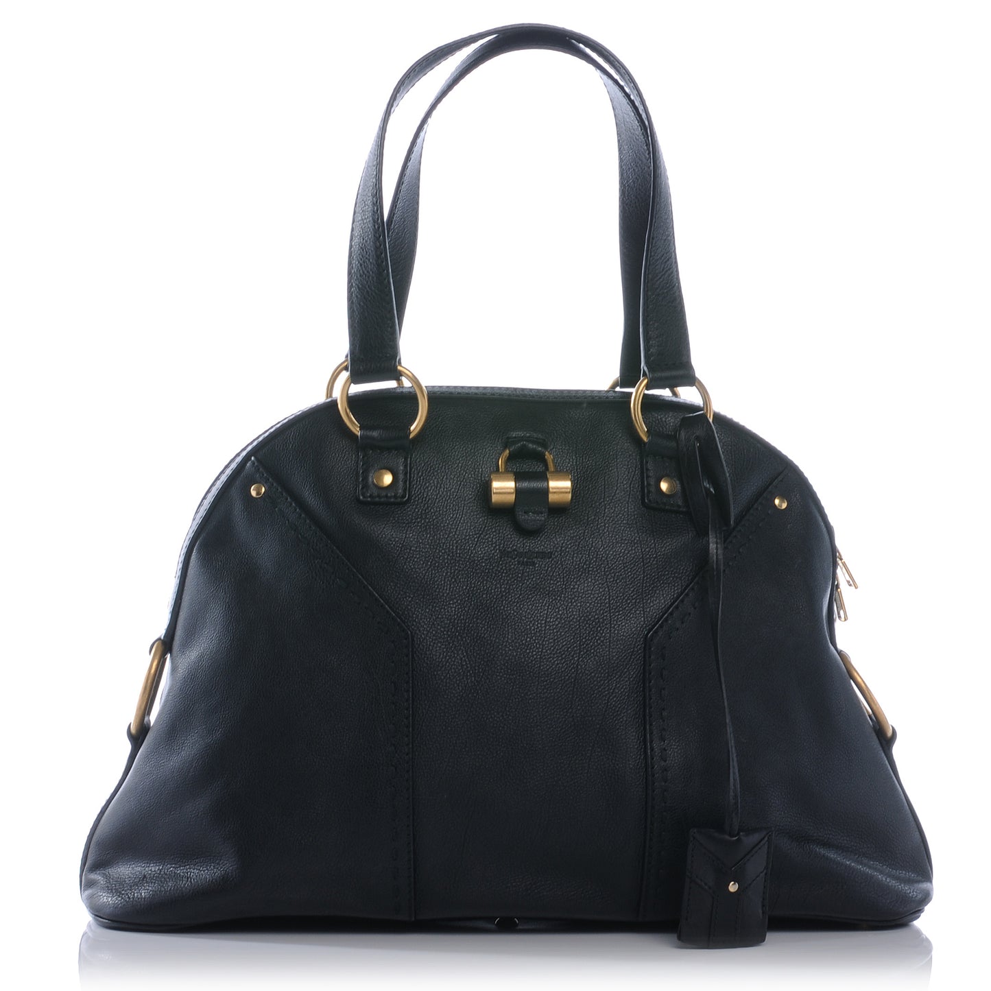 Leather Large Muse Black