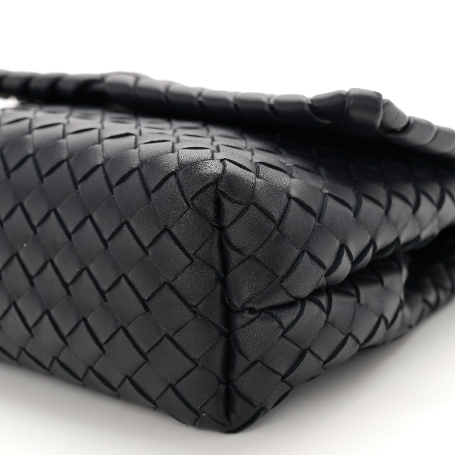Bottega Veneta Nappa Intrecciato Baby Olimpia Shoulder Bag Tourmaline 9 of 9