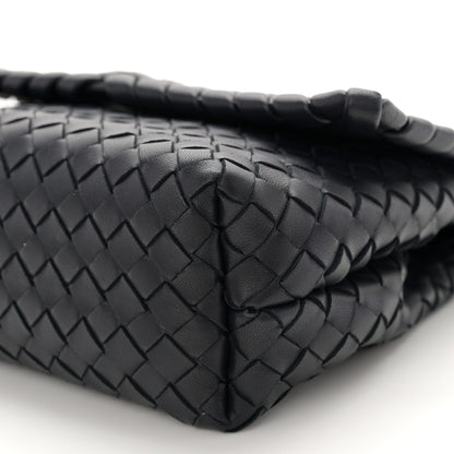 Bottega Veneta Nappa Intrecciato Baby Olimpia Shoulder Bag Tourmaline 9 of 9
