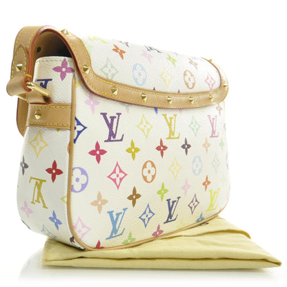 Louis Vuitton Monogram Multicolor Sologne White 3 of 9