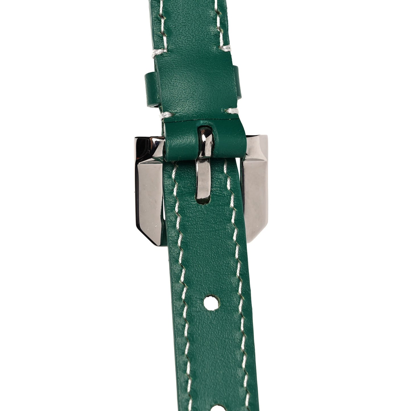 Calfskin Adjustable Shoulder Strap Green
