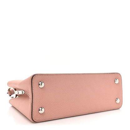 Louis Vuitton Taurillon Capucines PM Magnolia 4 of 10