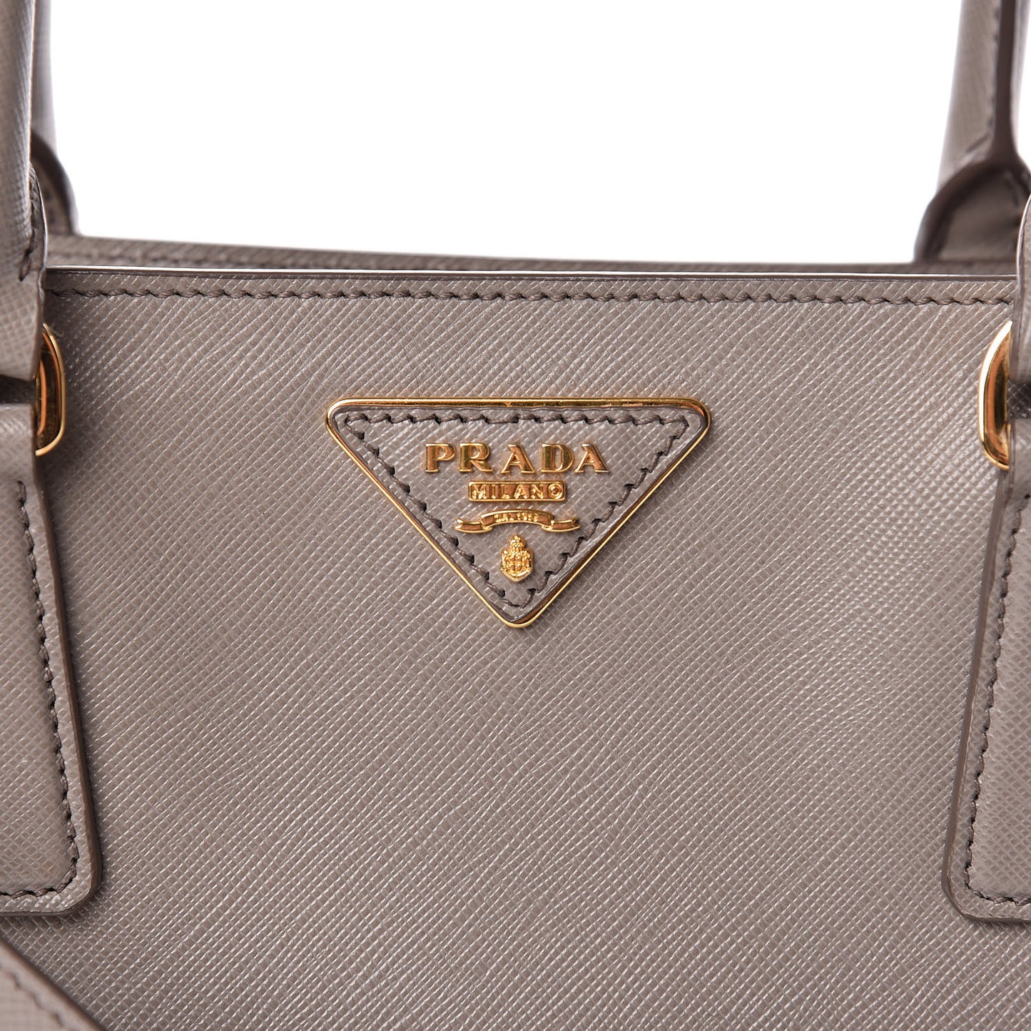 Saffiano Lux Medium Tote Argilla
