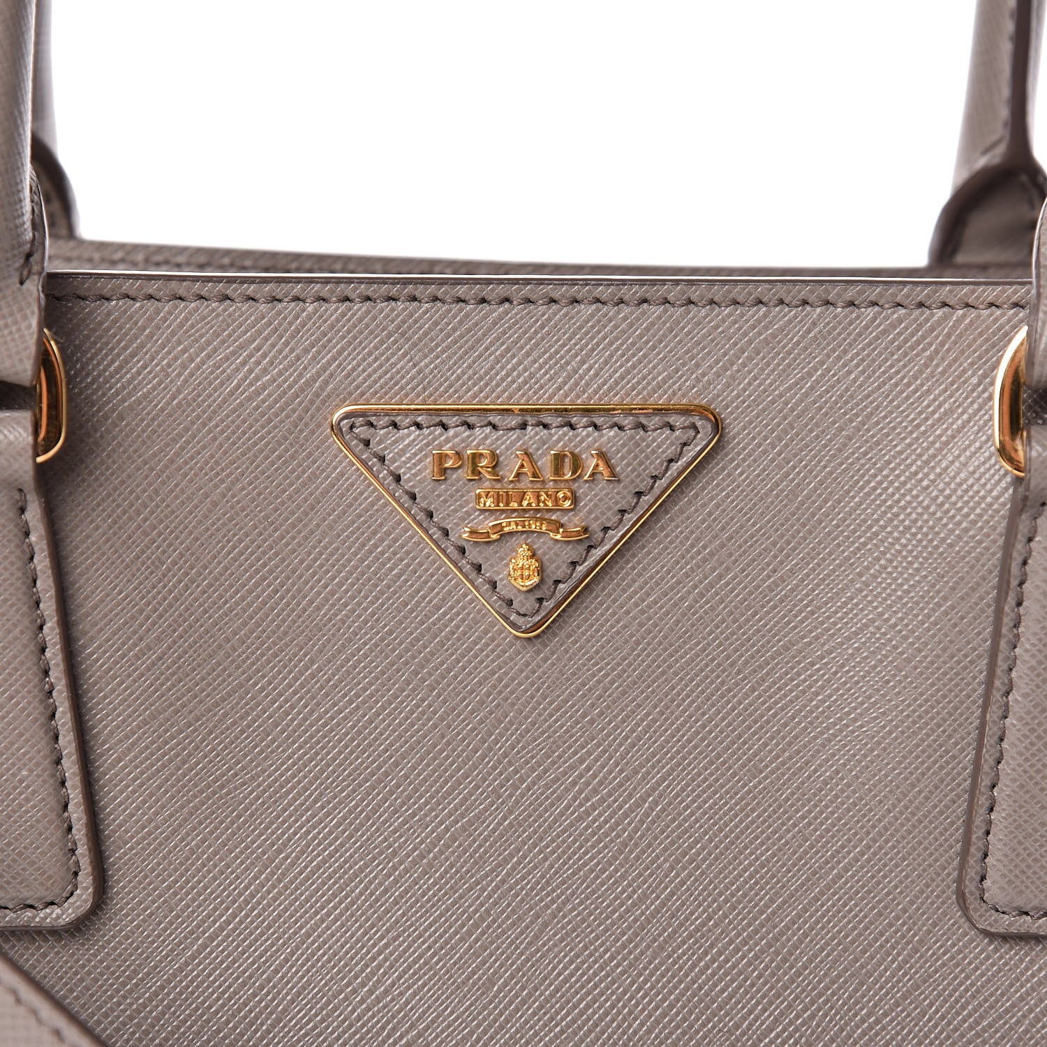 Prada Saffiano Lux Medium Tote Argilla 8 of 14