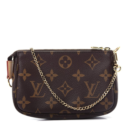 Louis Vuitton Monogram Mini Pochette Accessories 1 of 8