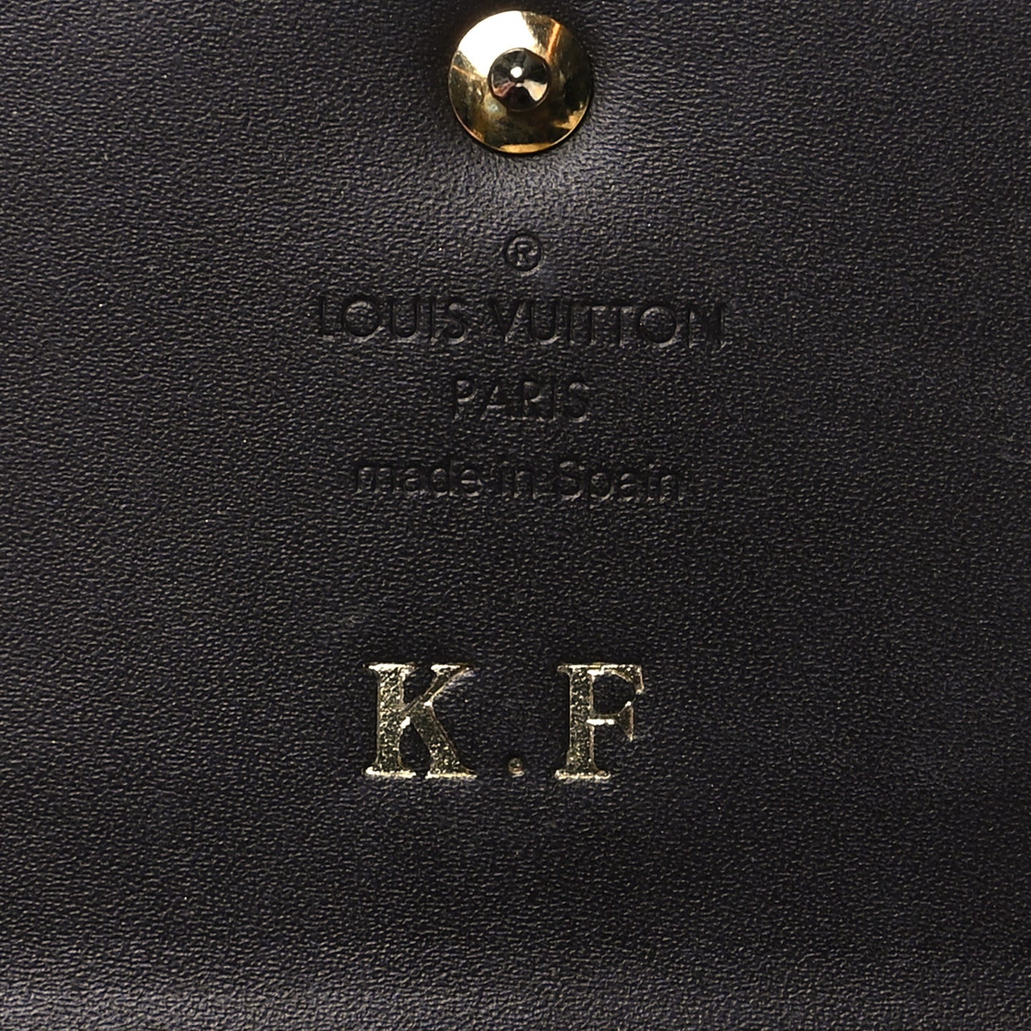 Vernis Business Card Holder Amarante