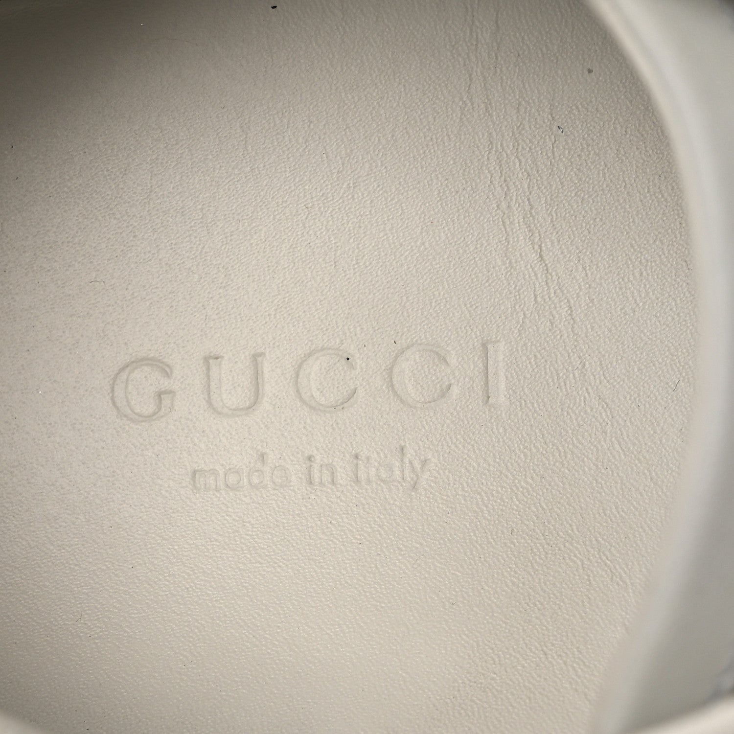 Gucci Calfskin Ayers Bee Embroidered Womens Ace Sneakers 36 White Green 9 of 14