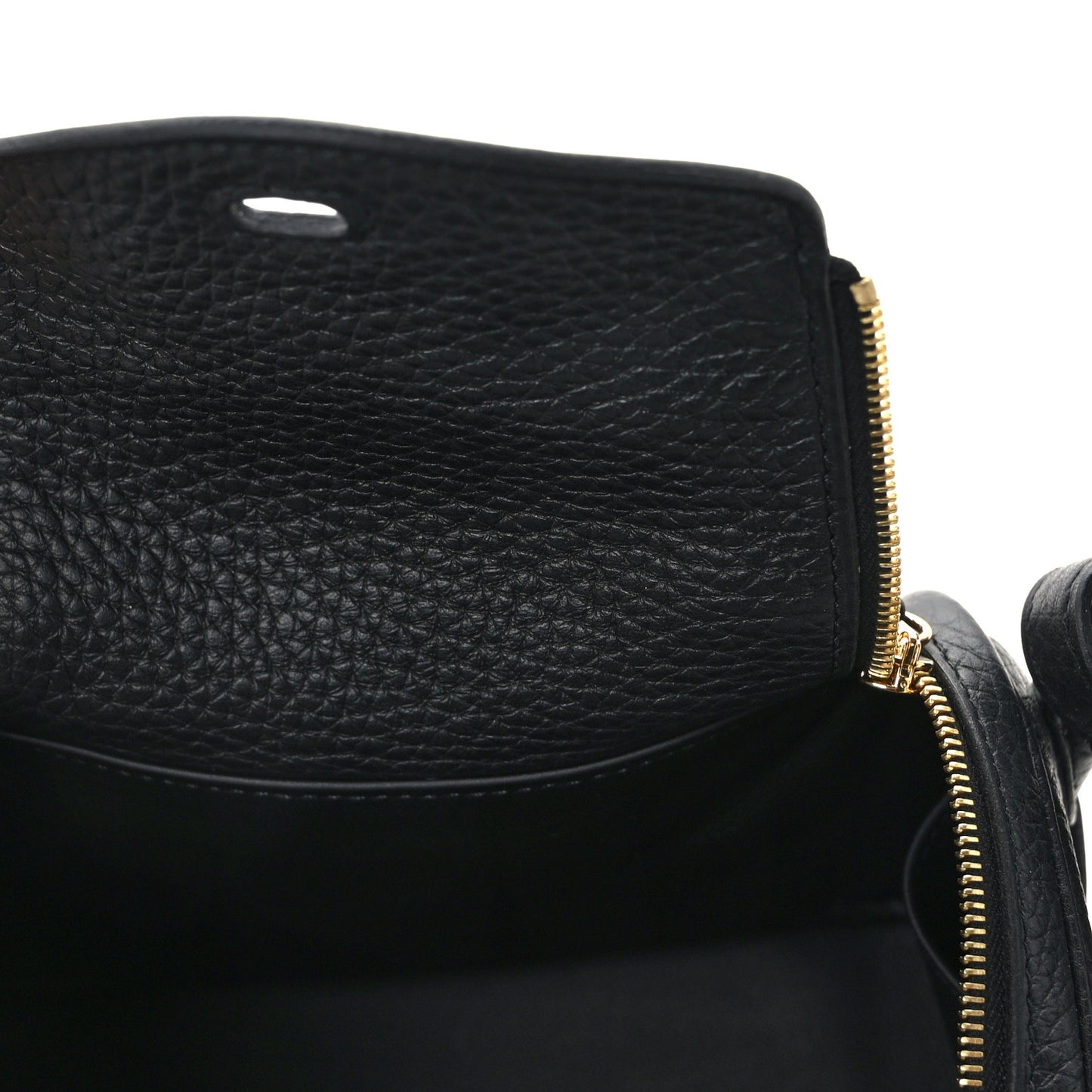 Taurillon Clemence Mini Lindy 20 Black