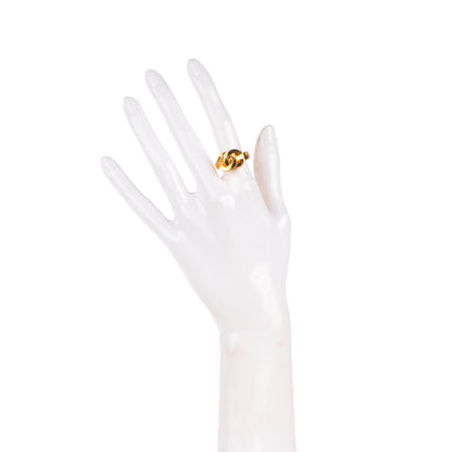 Chanel CC Ring 7 Gold 4 of 5