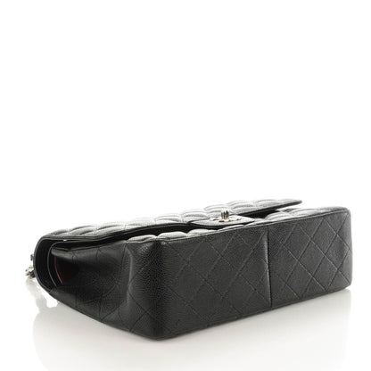 Chanel Caviar Quilted Jumbo Double Flap Black 4 of 8