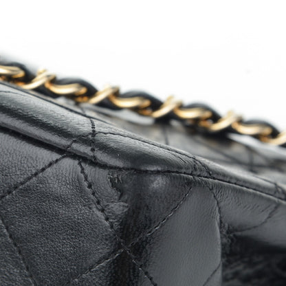 Chanel Lambskin Quilted Small Double Flap Black 10 of 11