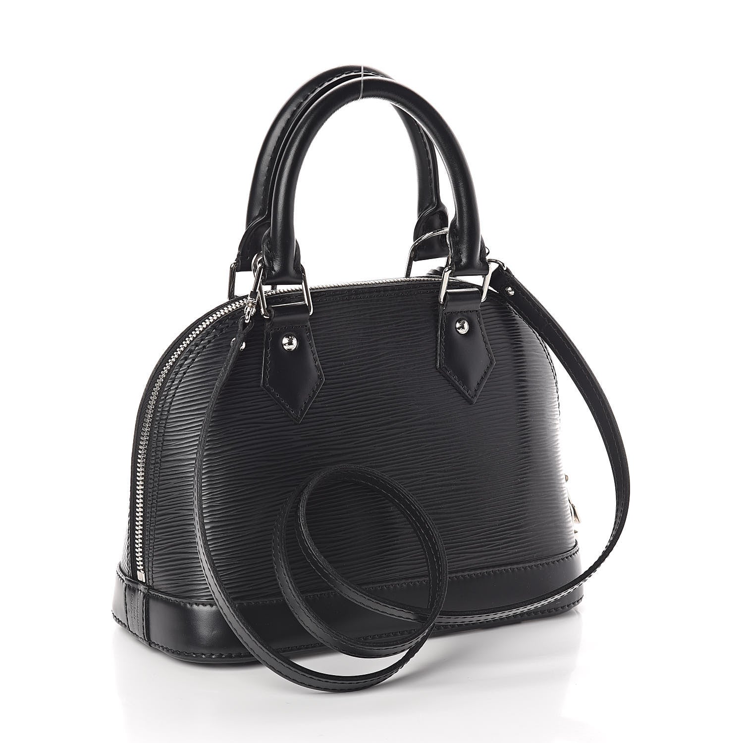 Louis Vuitton Epi Alma BB Black 3 of 9