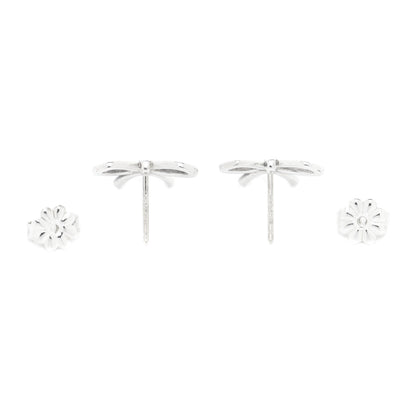 Tiffany Sterling Silver Bow Earrings 4 of 6