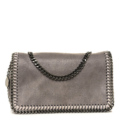 Stella McCartney Shaggy Deer Falabella Crossbody Bag Light Grey 1 of 14