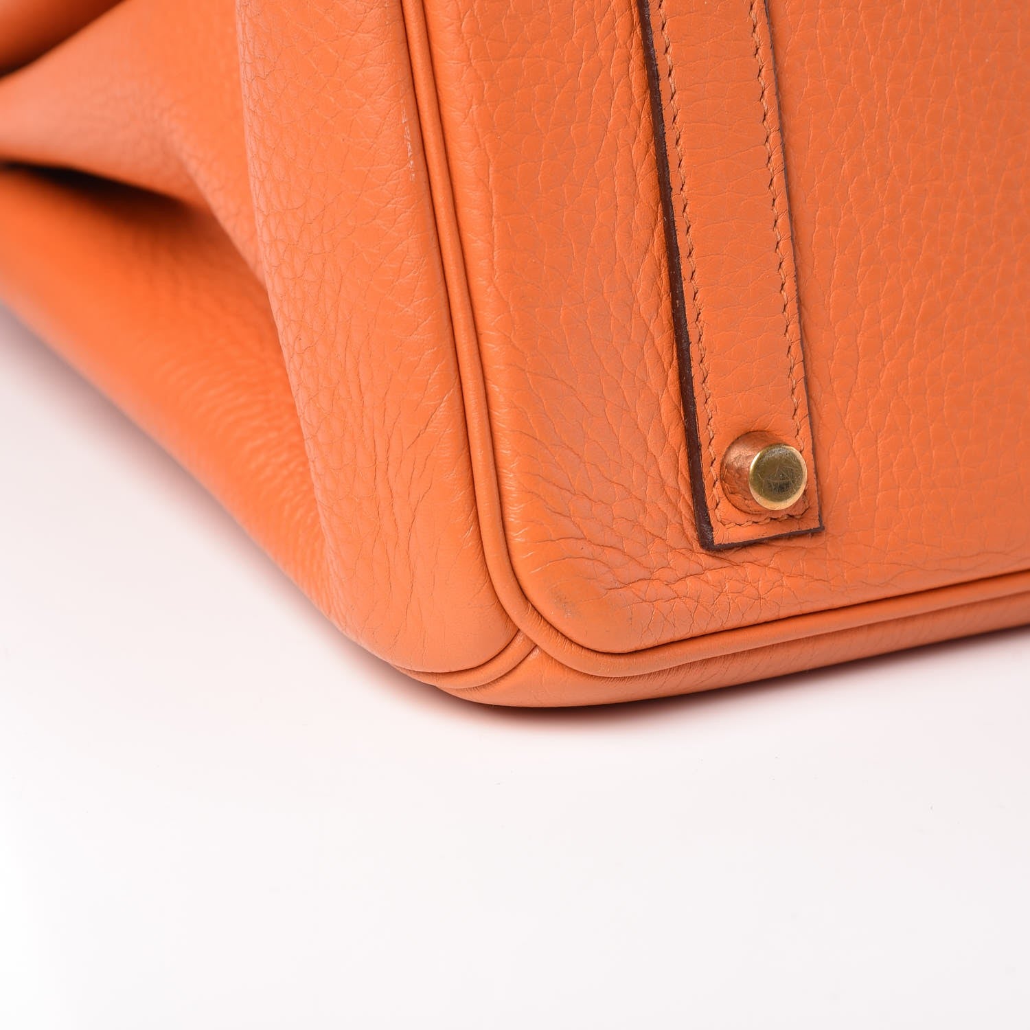 Hermes Togo Birkin 35 Orange 38 of 41