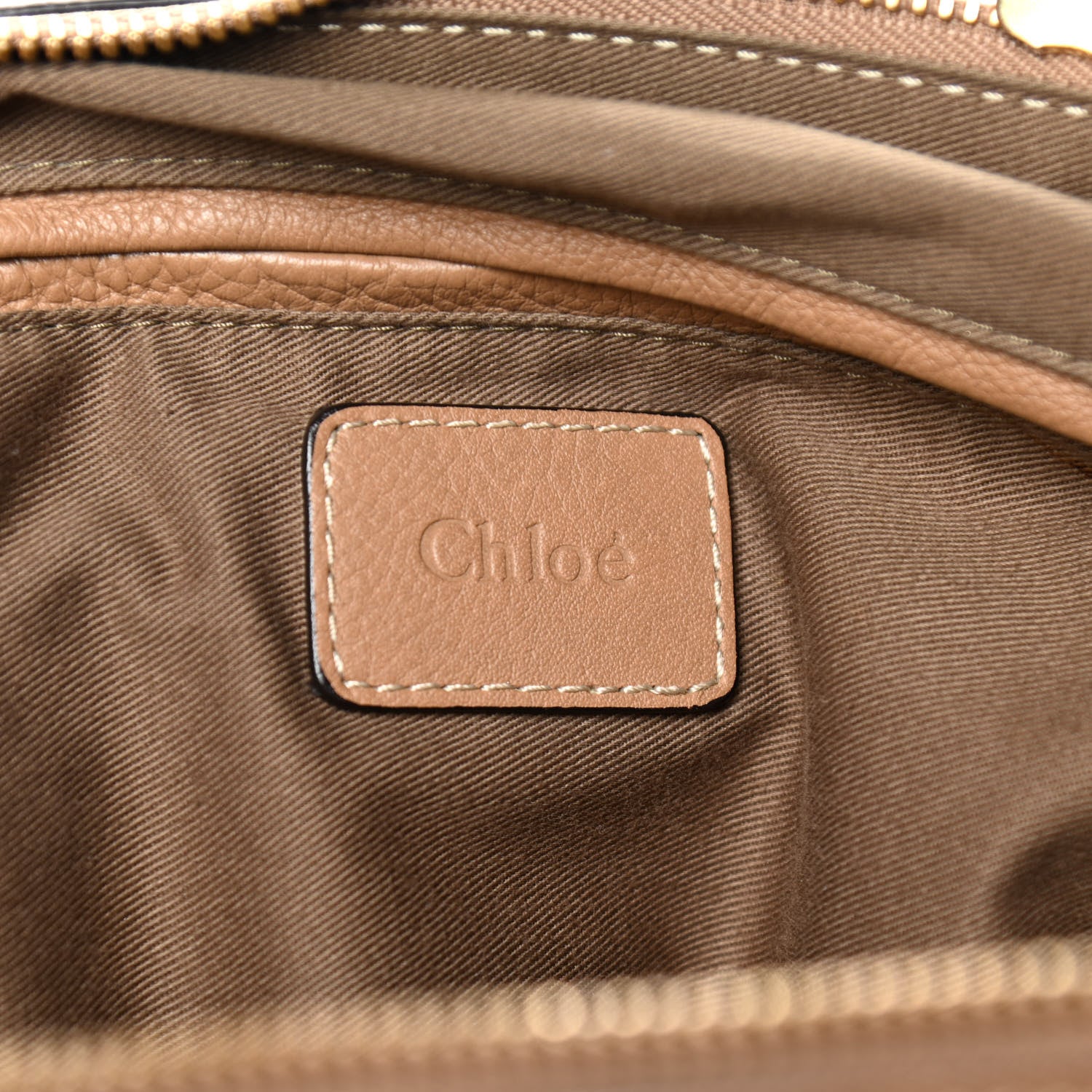 Chloe Calfskin Large Marcie Satchel Nut 6 of 8