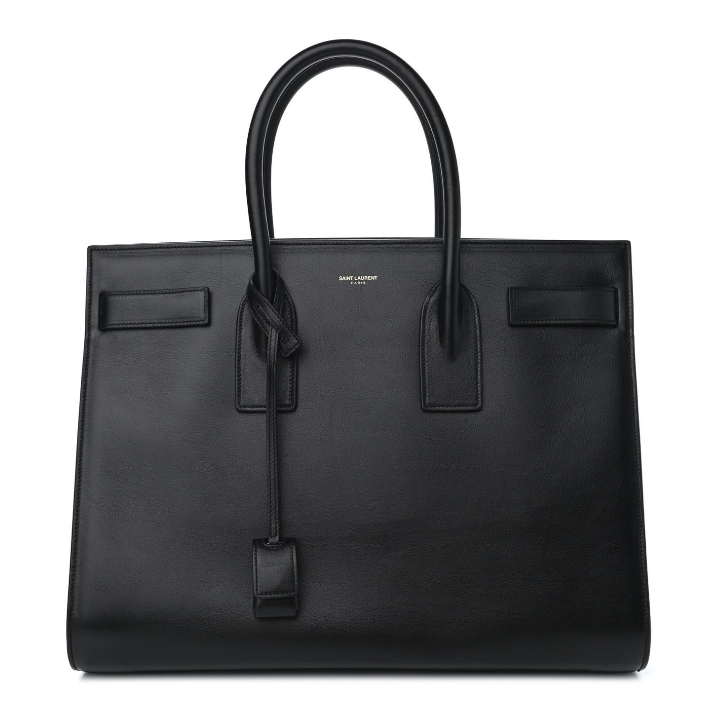 Calfskin Large Sac De Jour Carryall Black
