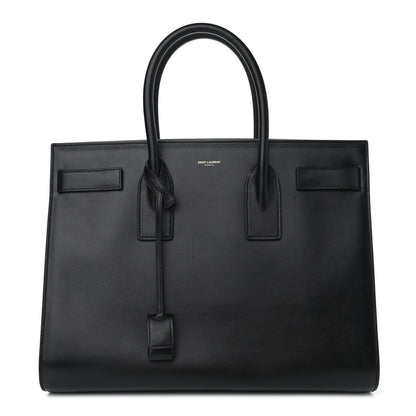 Saint Laurent Calfskin Large Sac De Jour Carryall Black 1 of 9