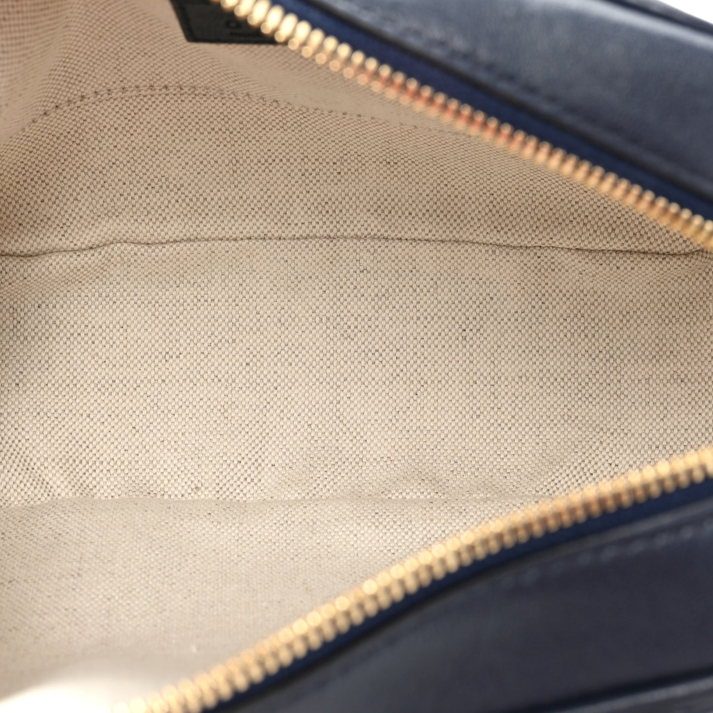 Sakai Be Green Calfskin Diagonal Stitched Small Blondie Shoulder Bag Blue Agata