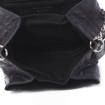Chanel Caviar Quilted Timeless Accordion Flap Black 5 of 14