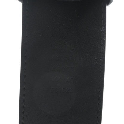 Gucci Calfskin Double G 40mm Belt 100 40 Black 3 of 5