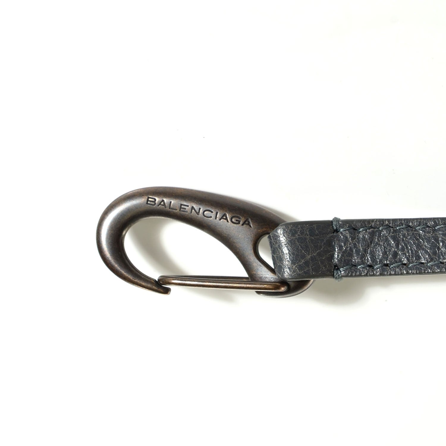 Balenciaga Agneau Classic Hardware Flat Crossbody Gris Tarmac 24 of 26