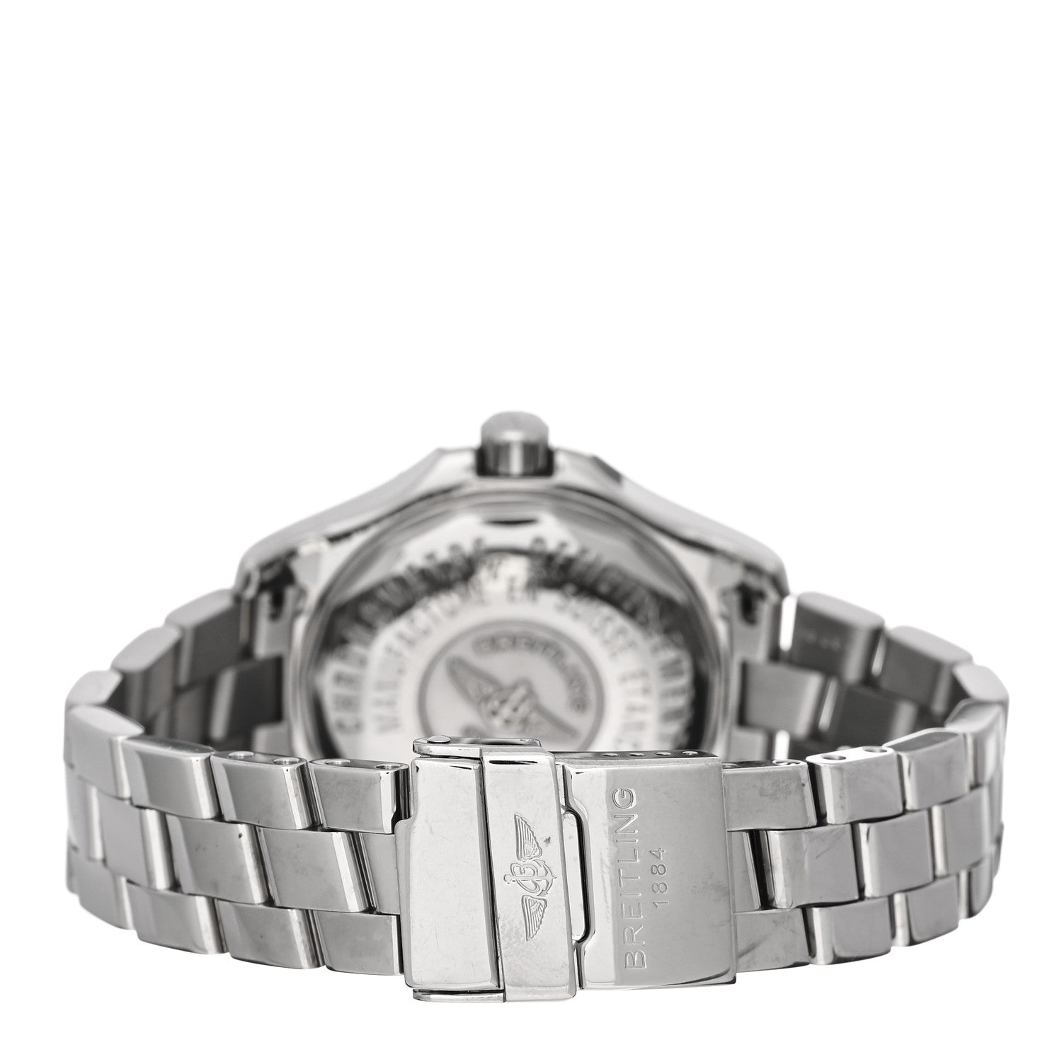 Breitling Stainless Steel Diamond 33mm Colt Oceane Quartz Watch A77380 3 of 4