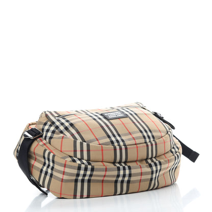 Burberry Cotton Vintage Check Large Cannon Bum Bag Archive Beige 4 of 12