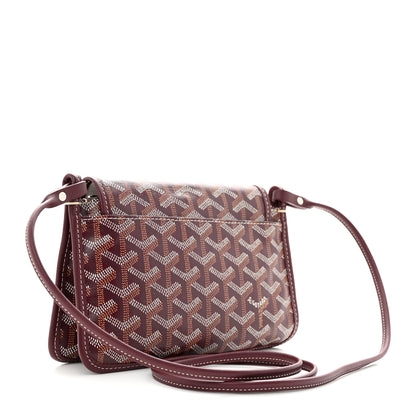 Goyard Goyardine Plumet Wallet Clutch Burgundy 3 of 12