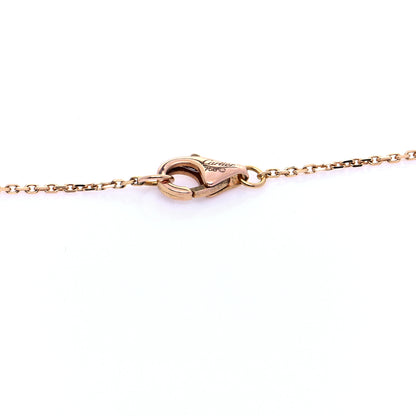 Cartier 18K Pink Gold Pink Sapphire Diamond Caresse D'Orchidees Par Cartier Necklace 5 of 6