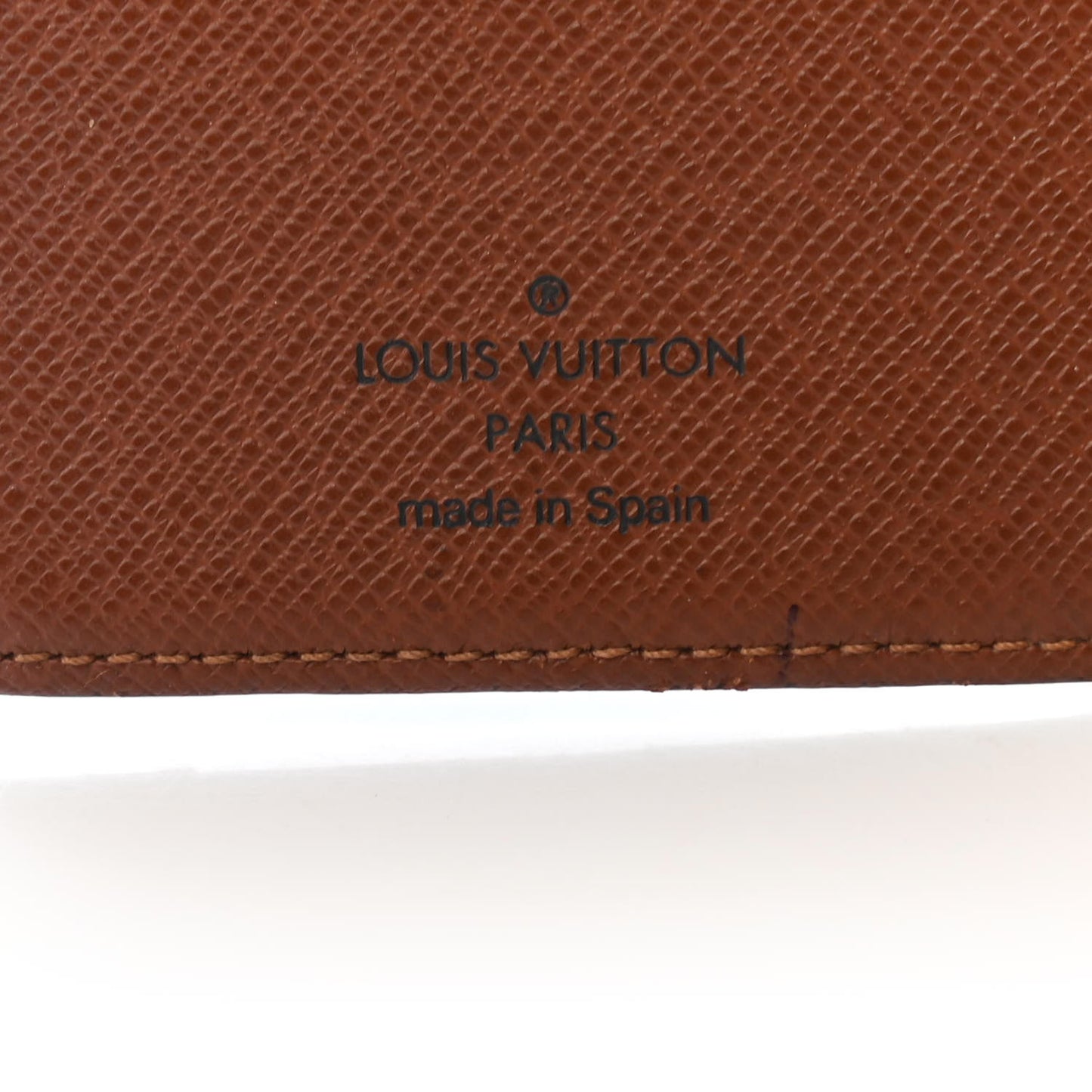 Monogram Pocket Agenda Cover