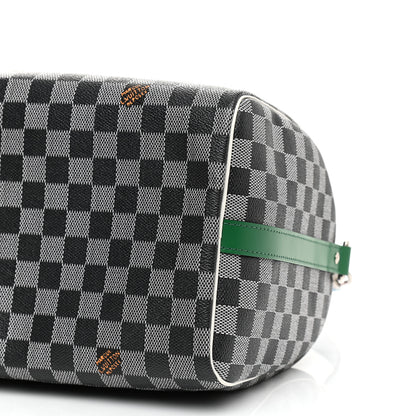 Louis Vuitton Damier Speedy Bandouliere 30 Black White 10 of 11