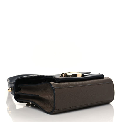 Marc Jacobs Calfskin Tuck Lock Bag Black Multicolor 4 of 9