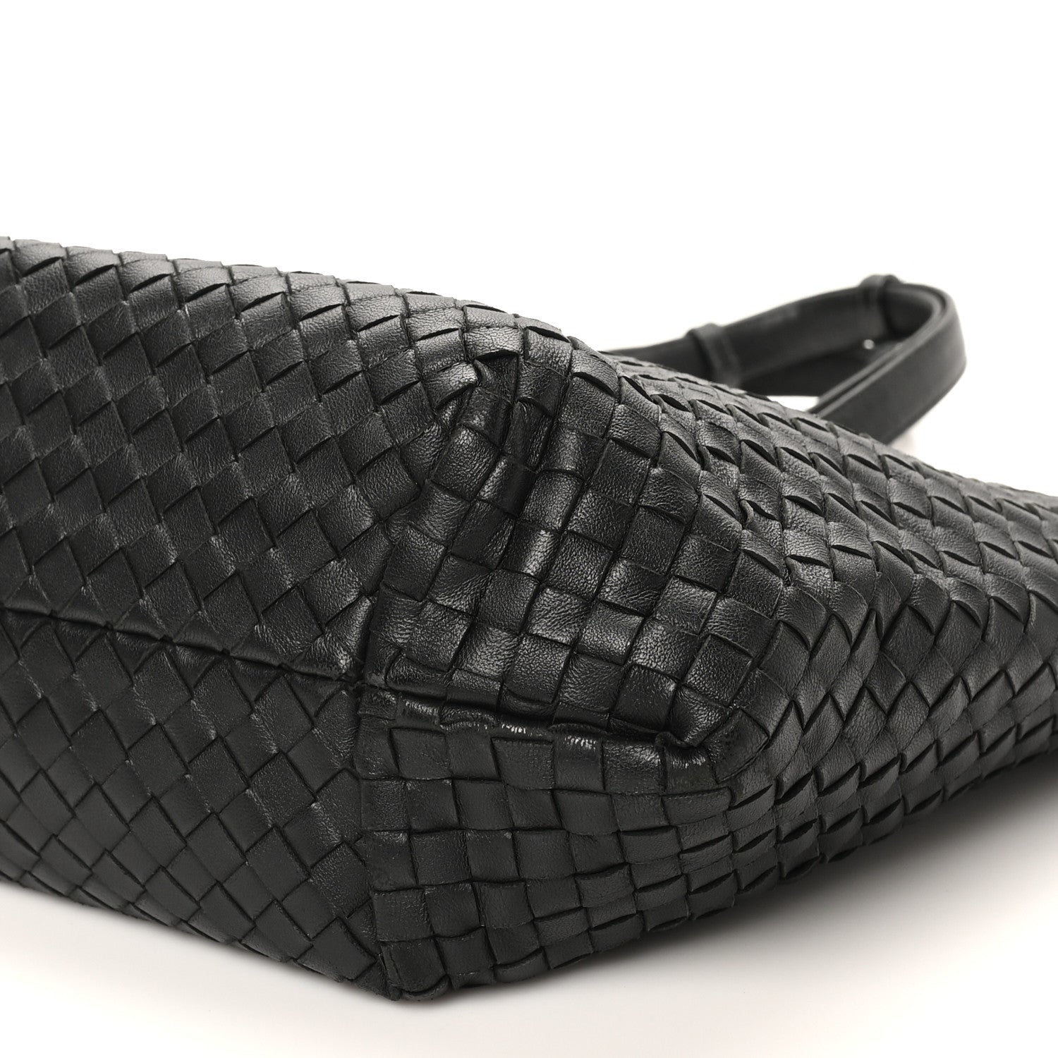 Bottega Veneta Nappa Intrecciato Large Capri Tote Black 9 of 10