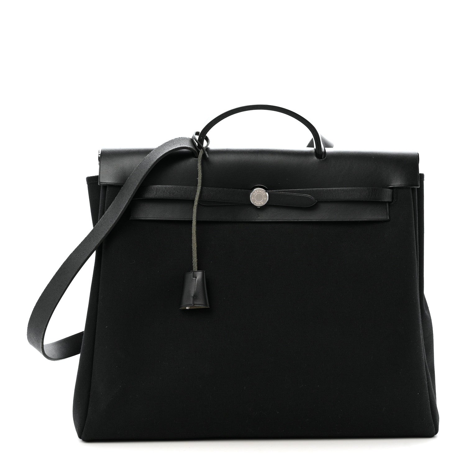 Hermes oile Vache Calfskin Herbag 39 MM Black 1 of 18