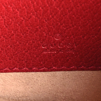 Gucci GG Supreme Monogram Web Flora Mini Ophidia Round Backpack Red 6 of 10