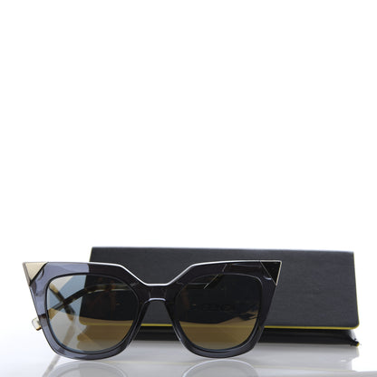 Fendi Cat Eye Iridia Sunglasses FF 0060/S Purple 7 of 7