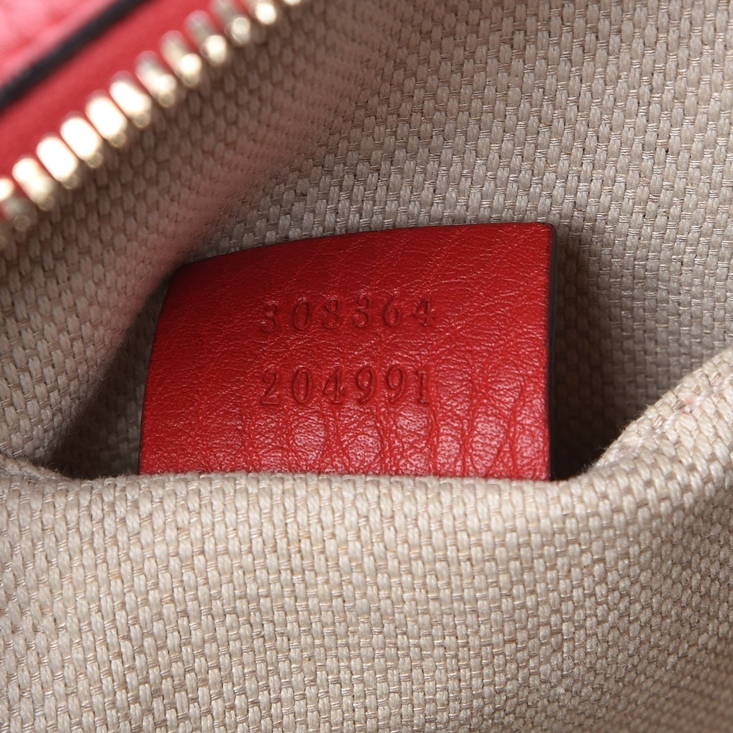 Pebbled Calfskin Small Soho Disco Bag Tabasco Red