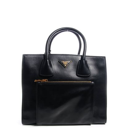 Prada Soft Calf Shopping Tote Nero Black 1 of 9