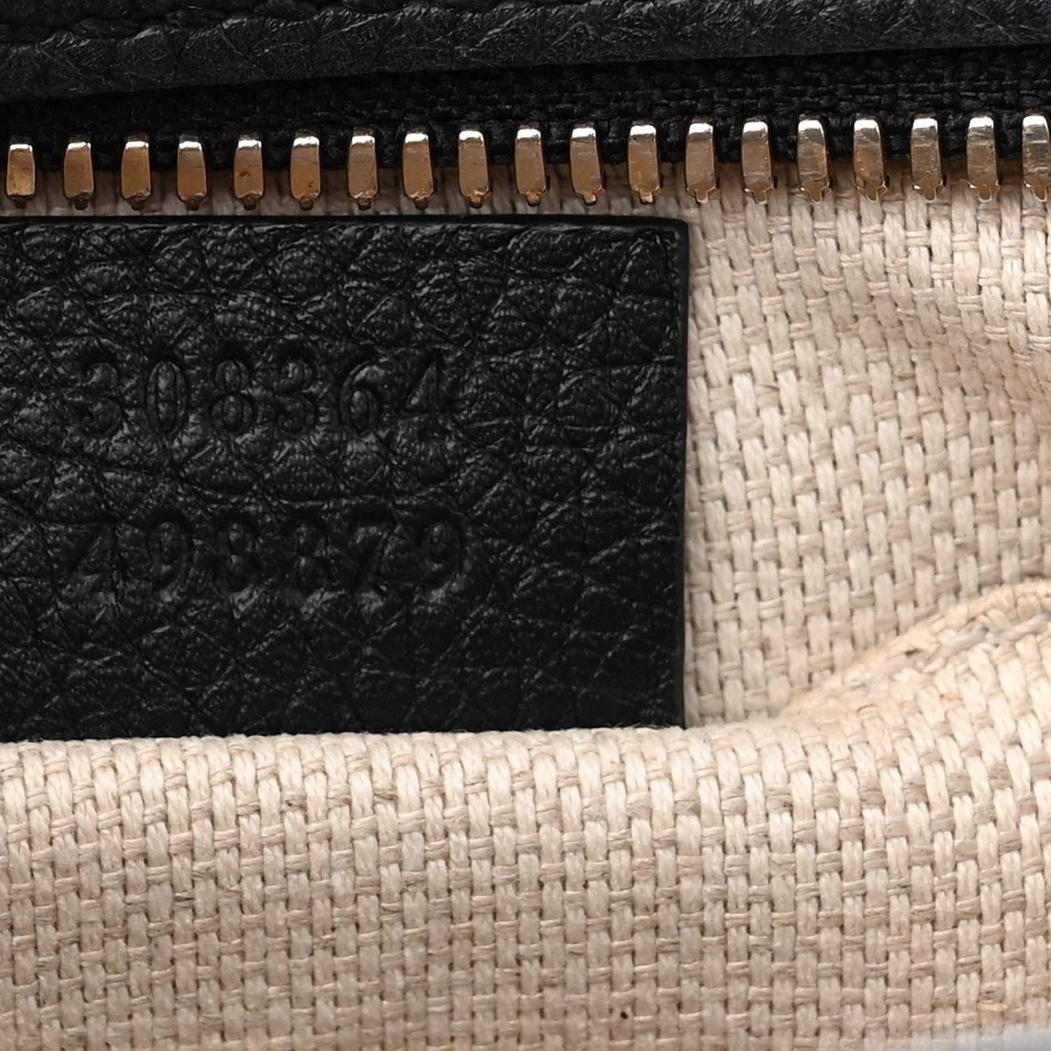 Gucci Pebbled Calfskin Small Soho Disco Bag Black 7 of 11