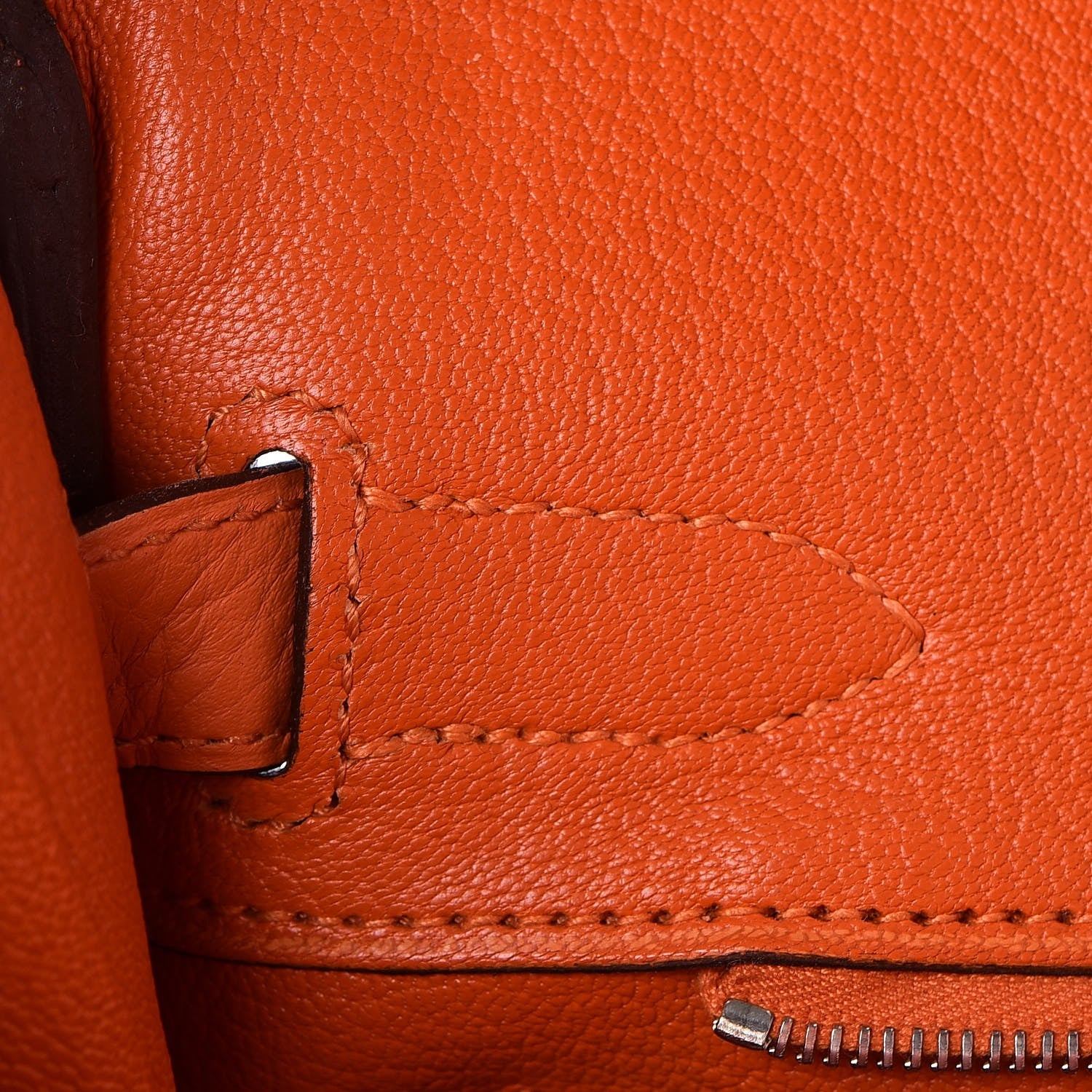 Hermes Taurillon Clemence Birkin 30 Feu 9 of 30