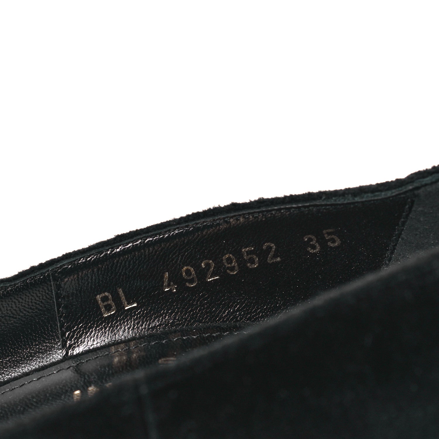 Saint Laurent Velvet Anja 105 Pumps 35 Black 8 of 11