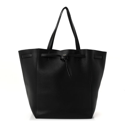 Celine Soft Grained Calfskin Medium Belt Cabas Phantom Black 1 of 11