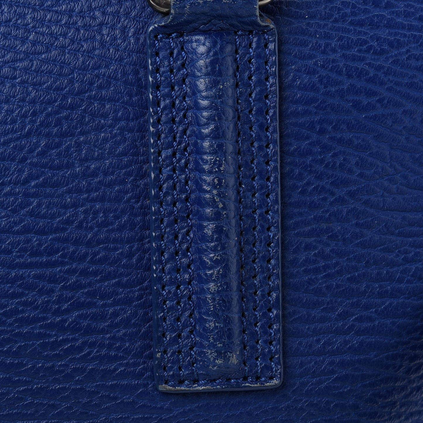 Textured Calfskin Medium Pashli Satchel Cobalt